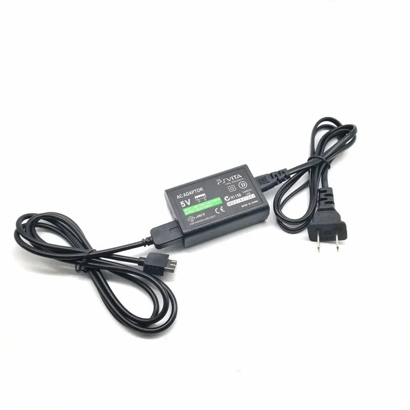 Cargador de pared para el hogar, fuente de alimentación, adaptador de CA para Sony PlayStation Psvita PS Vita PSV 1000, enchufe UE/EE. UU., Cable de carga de datos USB - imagen 5