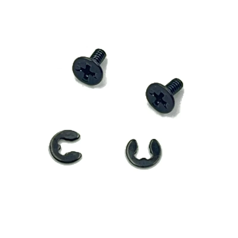 1 par de tornillos de cubierta de batería para consola nueva 3DS XL - imagen 4