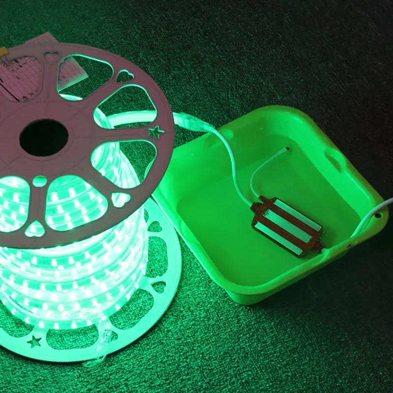 Controlador LED RGB 220V, enchufe de la UE, 16 luces de colores, 4 pines, 12MM, conector 5050, atenuador de Control remoto, 24 teclas, controlador de luz RGB - imagen 3