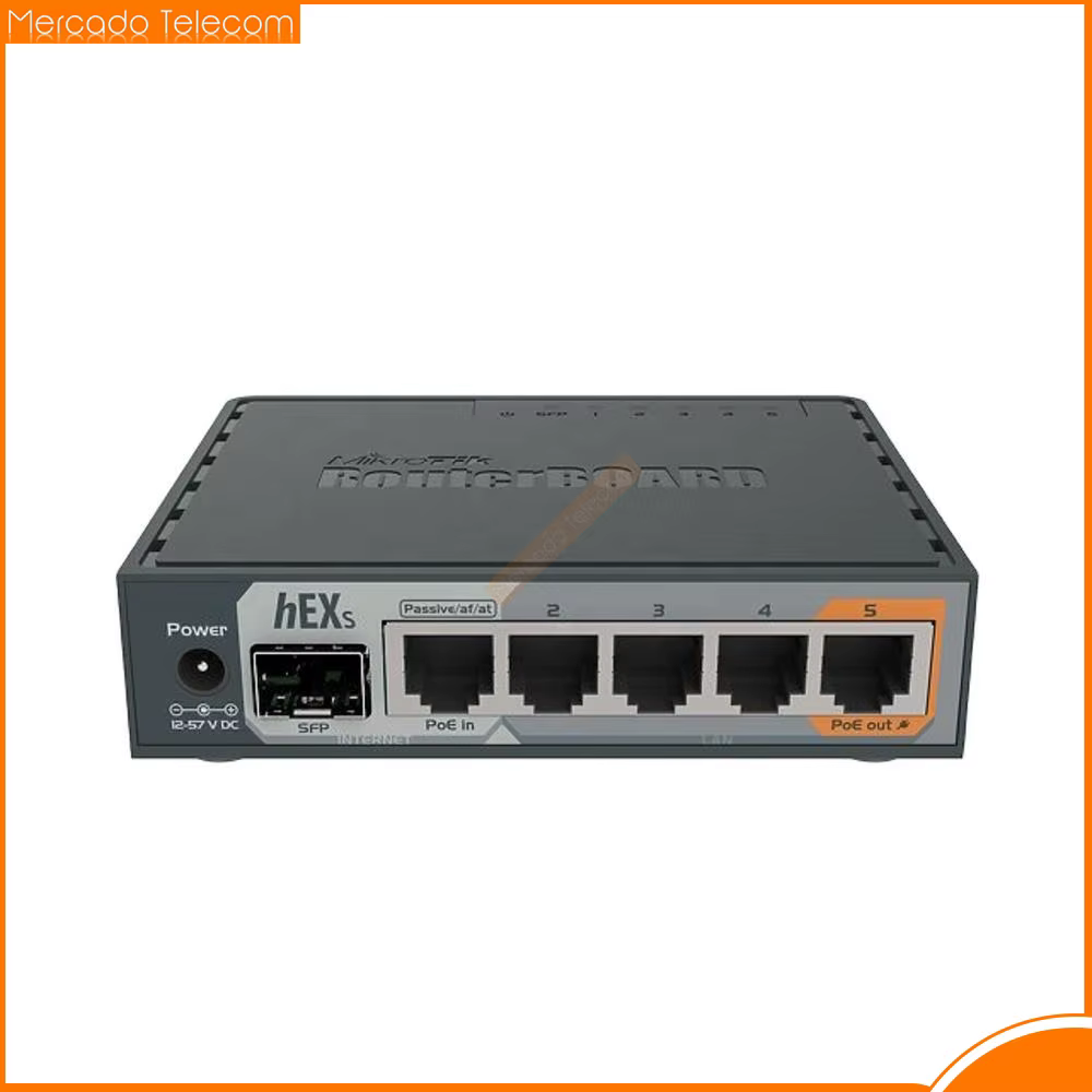 MikroTik hEX S RB760iGS Router Gigabit con puerto SFP