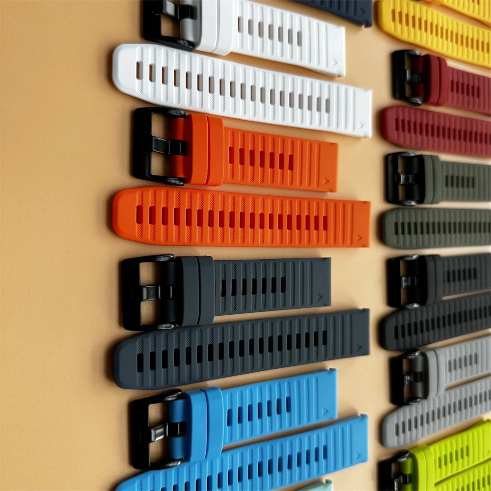 Correa de silicona QuickFit de 22mm y 26mm para Garmin Tactix 8 7 AMOLED Delta Bravo, correa deportiva para Garmin Fenix 8 E 7X 6 PRO 5 - imagen 4