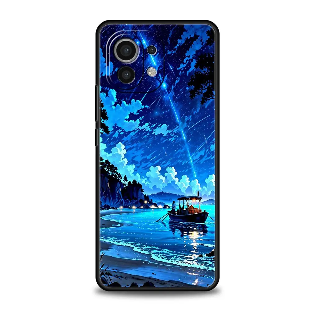 Funda de teléfono para Xiaomi Mi 15 14 14T 13T 12T Pro 12 13 11 Lite 5G 11T X6 X5 Pro funda suave de TPU cielo de dibujos animados - imagen 5