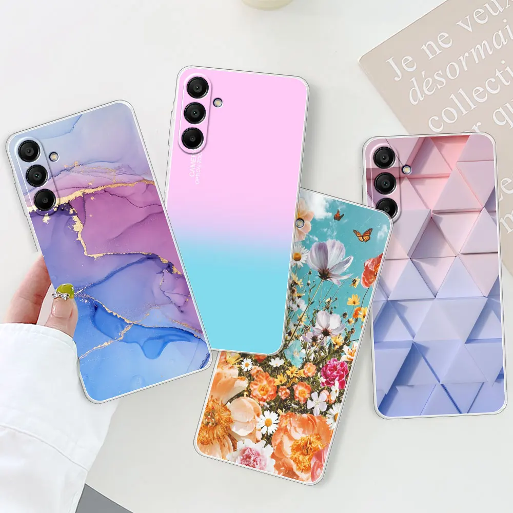 Funda de silicona para Samsung Galaxy A16 5G SM-A065F, carcasa a prueba de golpes para Samsung A166E 5GClear - imagen 3