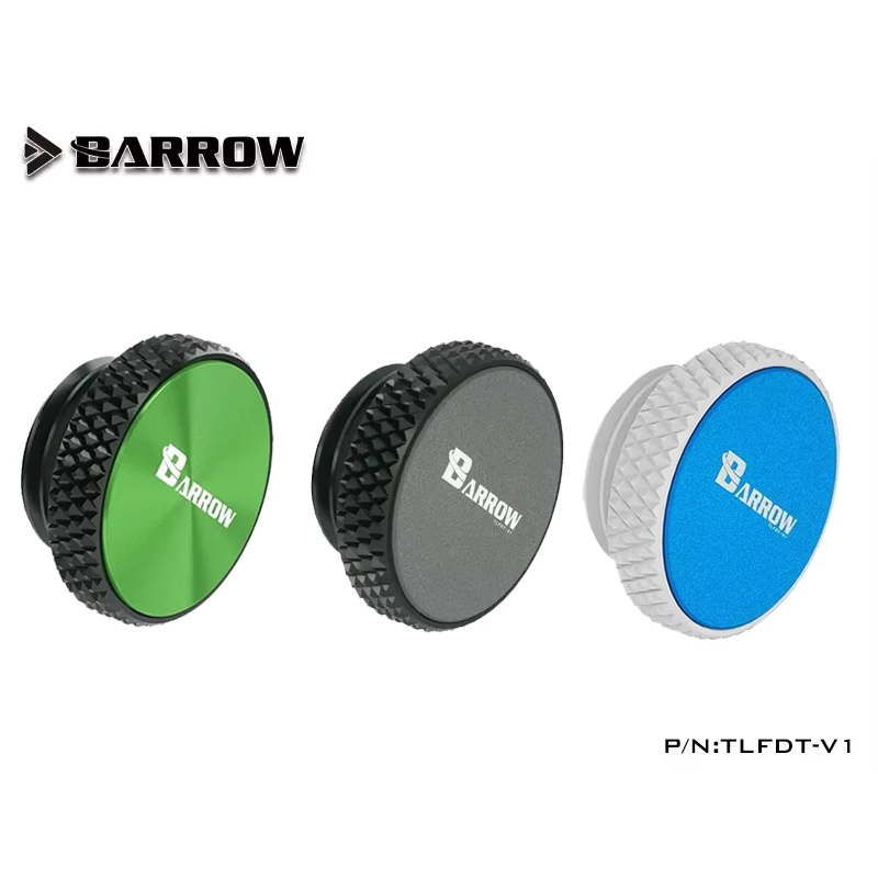 TLFDT-V1, edición de chorro de arena de aleación de aluminio multicolor, conector de parada de agua para refrigeración por agua, - imagen 3