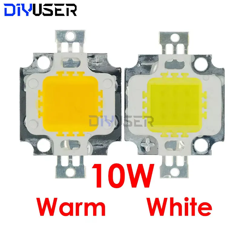 DIYUSER 10W 20W 30W 50W 100W CHIP LED blanco/blanco cálido cuentas de lámpara de alta potencia integradas 24*44mil 32V-34V 3200K-6500K 600-3000MA - imagen 2
