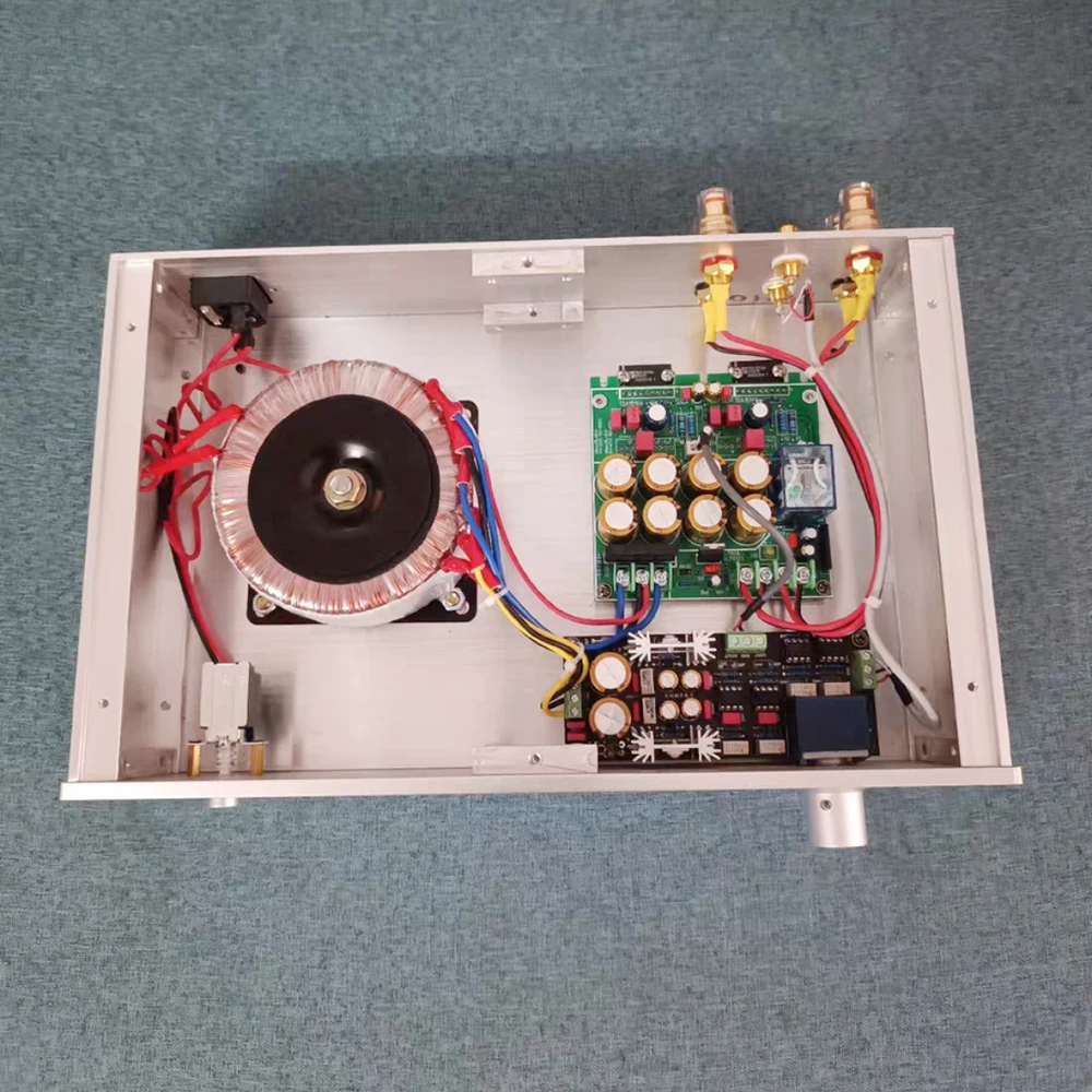 Voltaje del amplificador 6010: potencia de 200w: 2x50W Impedancia de entrada: 22K 10*10cm para placa amplificadora TDA1514A - imagen 3