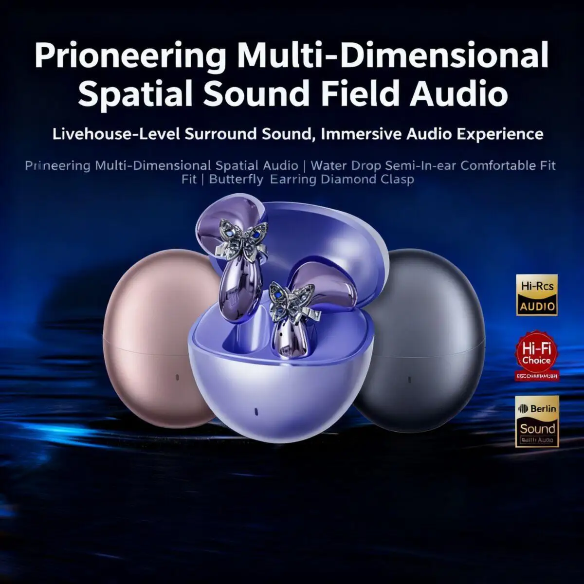 Traducción AI en tiempo Real, inalámbrico, Bluetooth 5,4, sonido HIFI, cancelación de ruido, traductor de voz inteligente para negocios