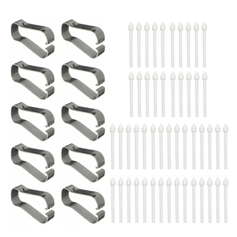 F3KE Paquete 25/50 puntas bolígrafo para pantalla táctil, para Tab S7+ S23 NOTA10 20 puntas - imagen 2