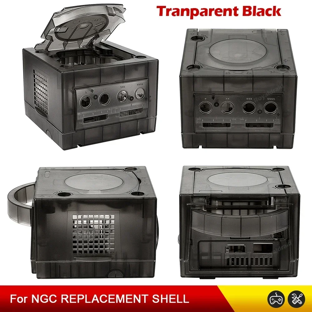 Funda transparente de repuesto de 6 colores para Nintendo Gamecube, carcasa para consola de videojuegos Retro NGC DOL-101/DOL-001 - imagen 3