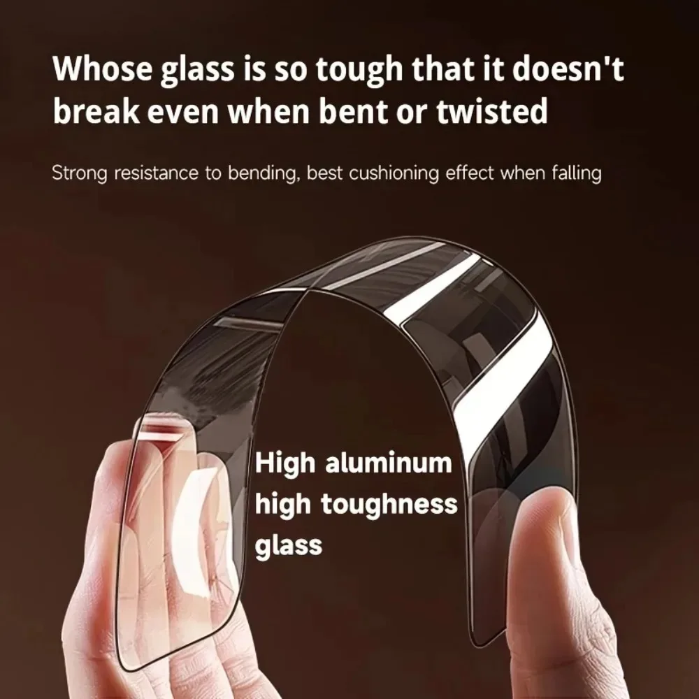 2 uds Protector de pantalla muy transparente para iPhone 16 15 14 13 Pro Max 14 15 Plus 12 11 Pro 16e X XR XS Max vidrio templado sin polvo - imagen 3