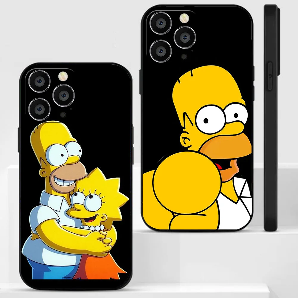BK-11 divertido Cool SSimpsonS funda blanda para Xiaomi Poco X2 X3 X4 X6 X7 F6 F7 GT NFC Ultra Pro - imagen 4
