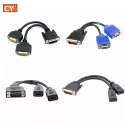 Adaptador DMS-59 a 2 VGA para Tarjeta Gráfica
