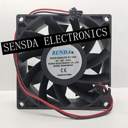 Ventilador Refrigeración PC RUNDA 9038 Doble Bola