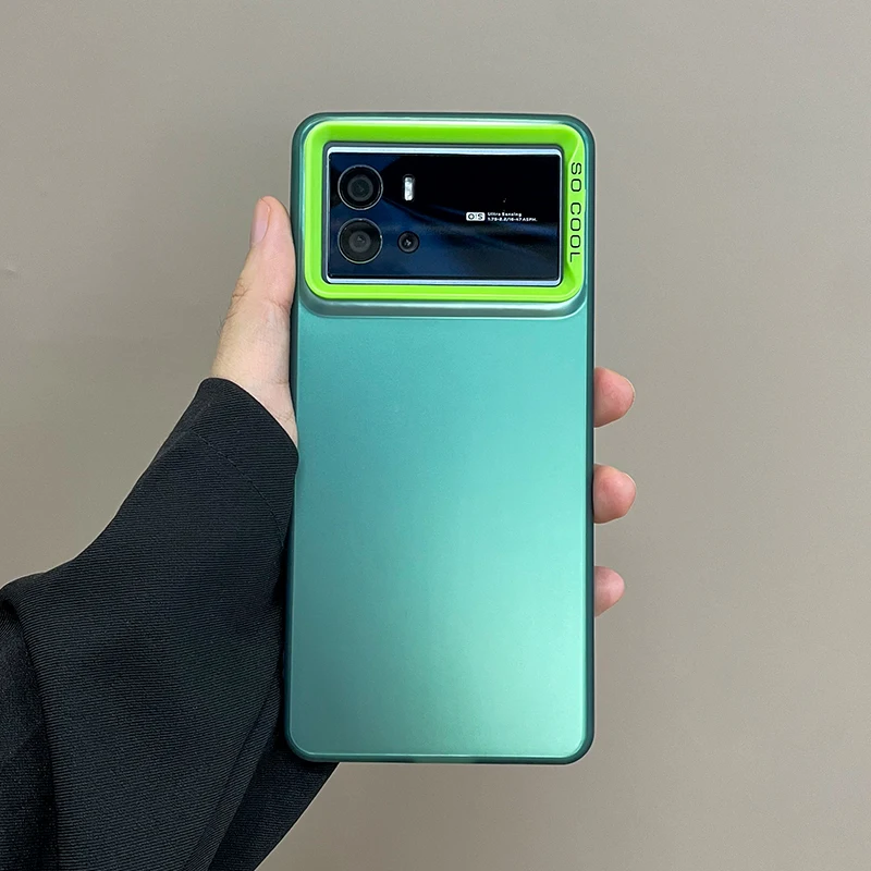 Funda de teléfono para vivo iqoo 11s, carcasa a prueba de golpes, Protección trasera, antihuellas, IMD - imagen 4