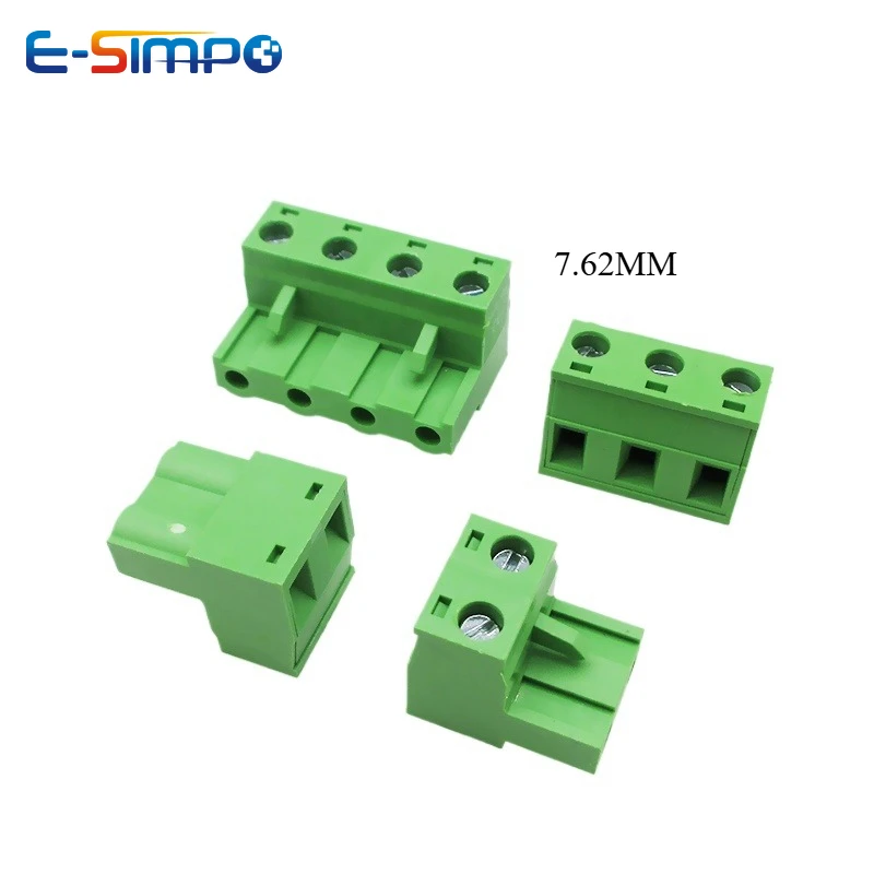 5/10 Uds 7,62 MM gran espaciado 2EDGRK 2-16P sin soldadura acoplamiento aéreo enchufable bloque de terminales PCB Termianl conector - imagen 5
