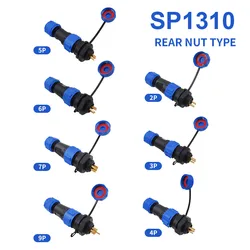 Conector IP68 SP1310 – 2 a 9 Pines para Electrónica