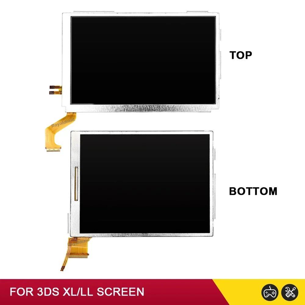1 Uds reemplazo para 3DS XL LL pantalla LCD superior para Nintendo 3DS XL/LL botón superior pantalla LCD inferior de alta calidad - imagen 4