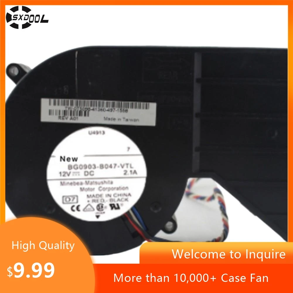 para ventilador de refrigeración de servidor NMB BG0903-B047-VTL DC 12V 2.1A, 5200RPM, rodamientos de bolas duales - imagen 2