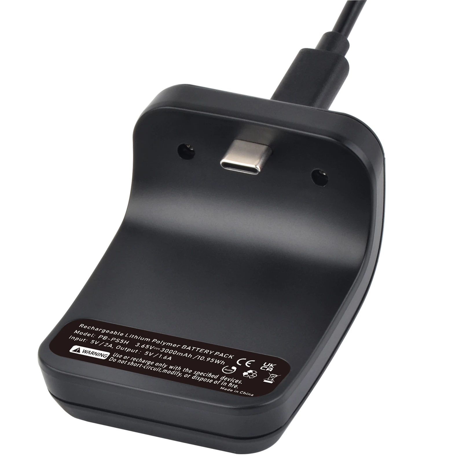 Controlador PS5 de 3000mAh, batería externa para Sony Playstation 5 DualSense CFI-ZCT1W, mando inalámbrico LIP1708 - imagen 3