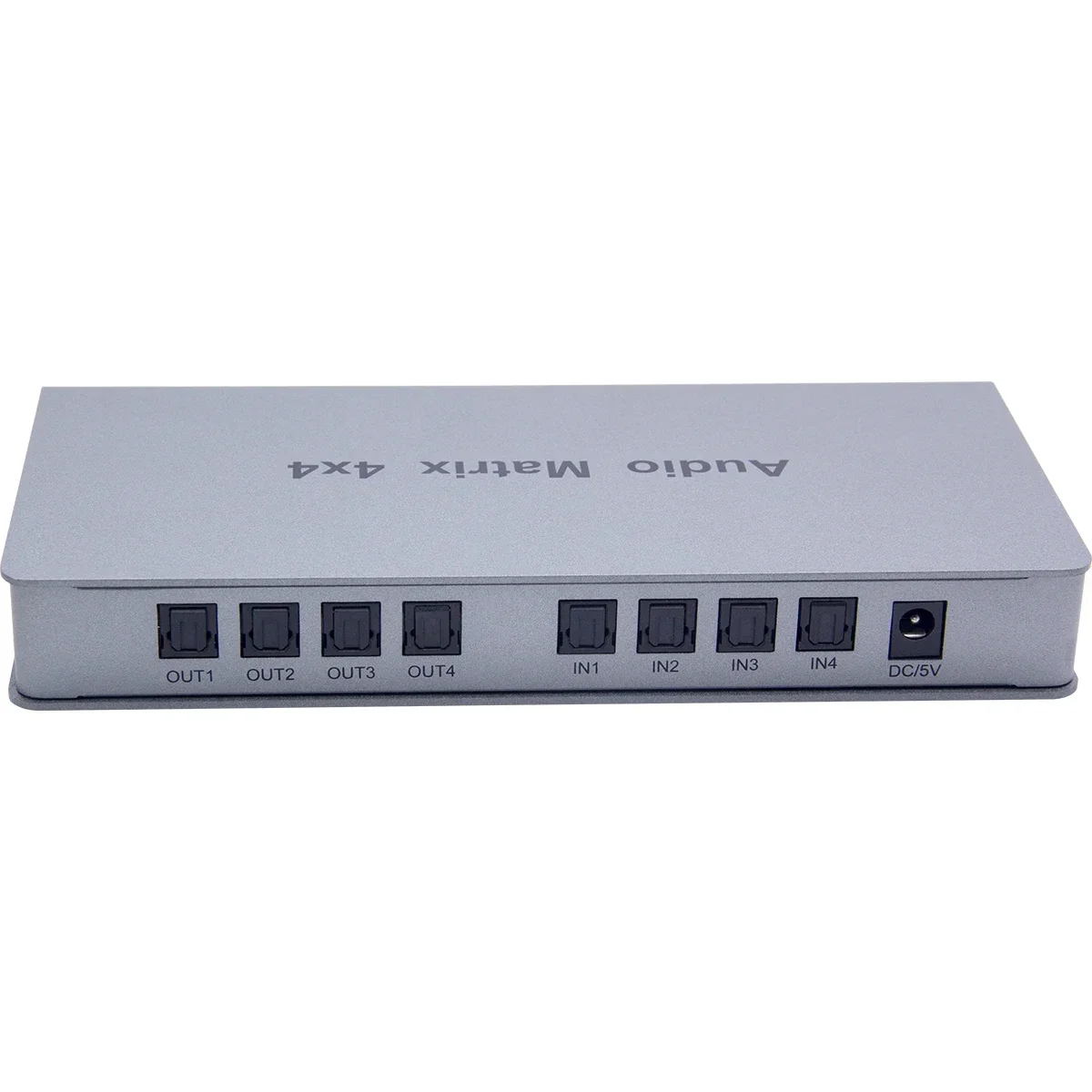 Matriz de Audio 4x4, 4 entradas de fibra de Audio Digital, salida, interruptor libre, divisor, convertidor de Audio, compatible con 5,1 canales DTS Dolby-AC3 LPCM - imagen 4