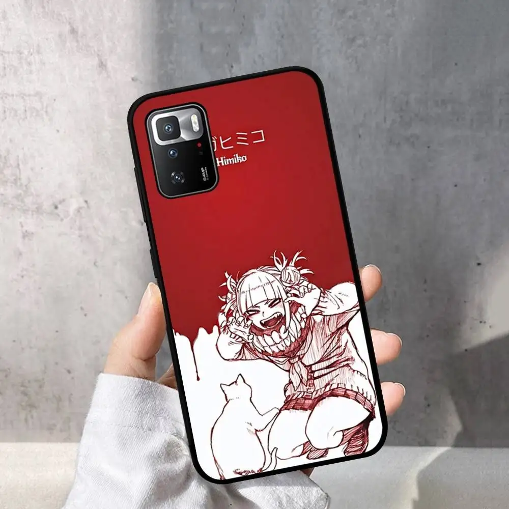 Himiko Toga Boku No Hero Academia Phone Case For Redmi Note 4 X 5 A 6 7 8 T 9 9S 10 11 11S 11Epro Poco M3 pro - imagen 5