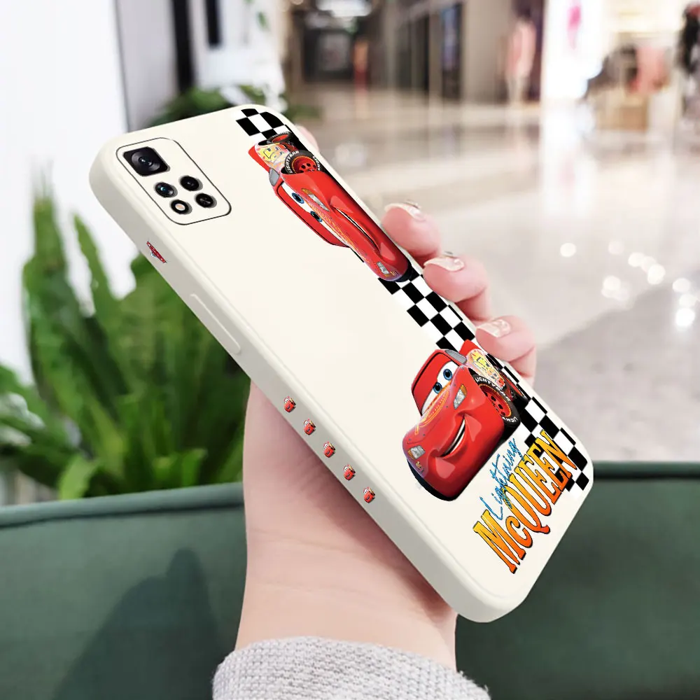 Funda de teléfono Disney Cars Lightning McQueen, Xiaomi Redmi Note 13, 12, 12T, 11, 11T, 11R, 11E Pro Plus, 10, 9 Pro Max, 11S, 10T, 10S, 9S - imagen 5