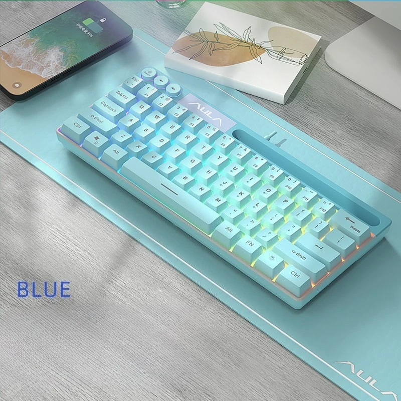 blue key board