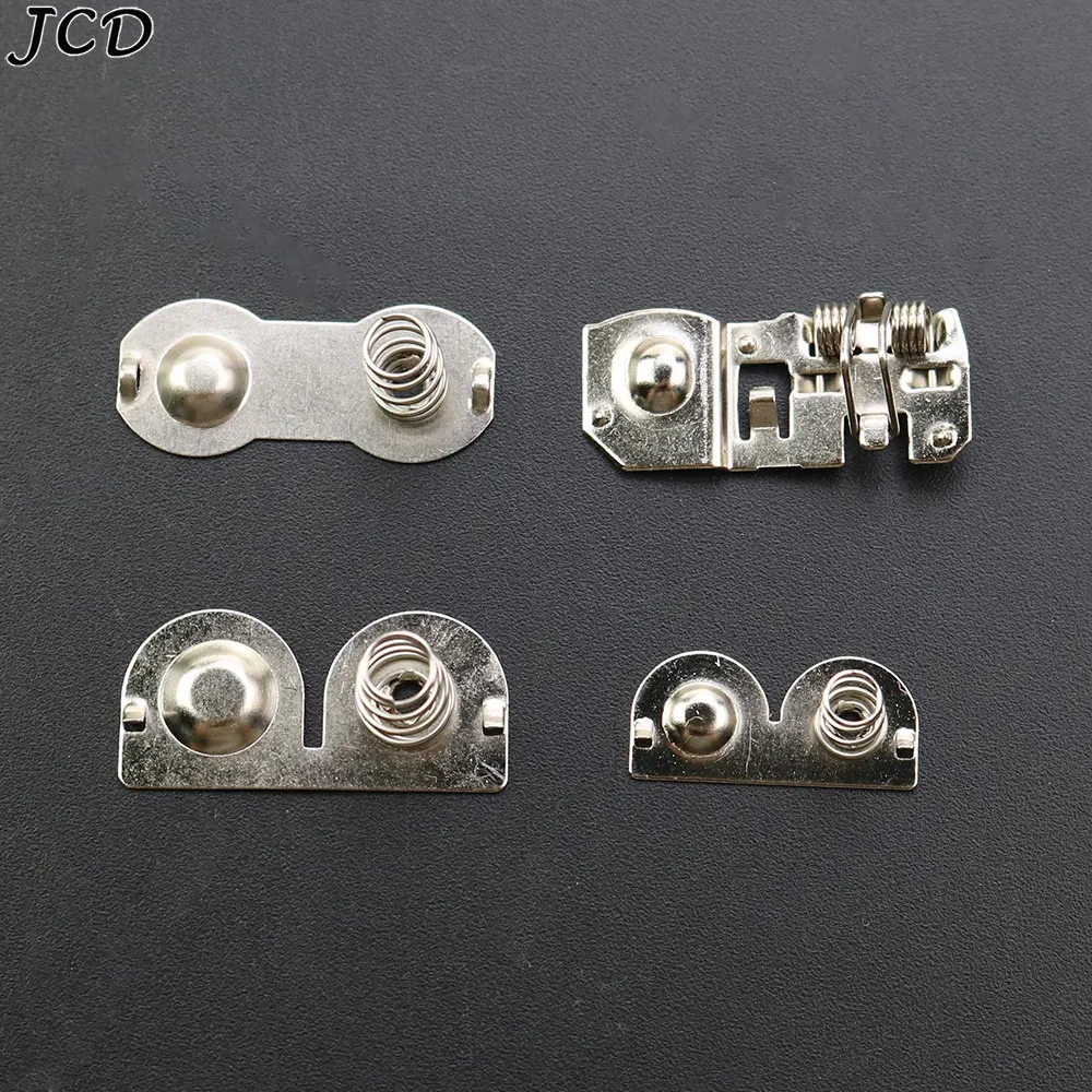 JCD 10 Uds terminales de batería contactos de resorte piezas de repuesto de resorte de batería para consola GameBoy Advance Color GB GBC GBA GBP - imagen 2