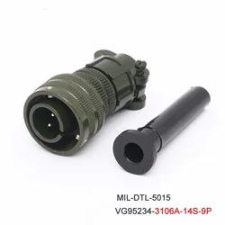 Conector Aviación MIL-DTL-5015 14S-9S MS3106A
