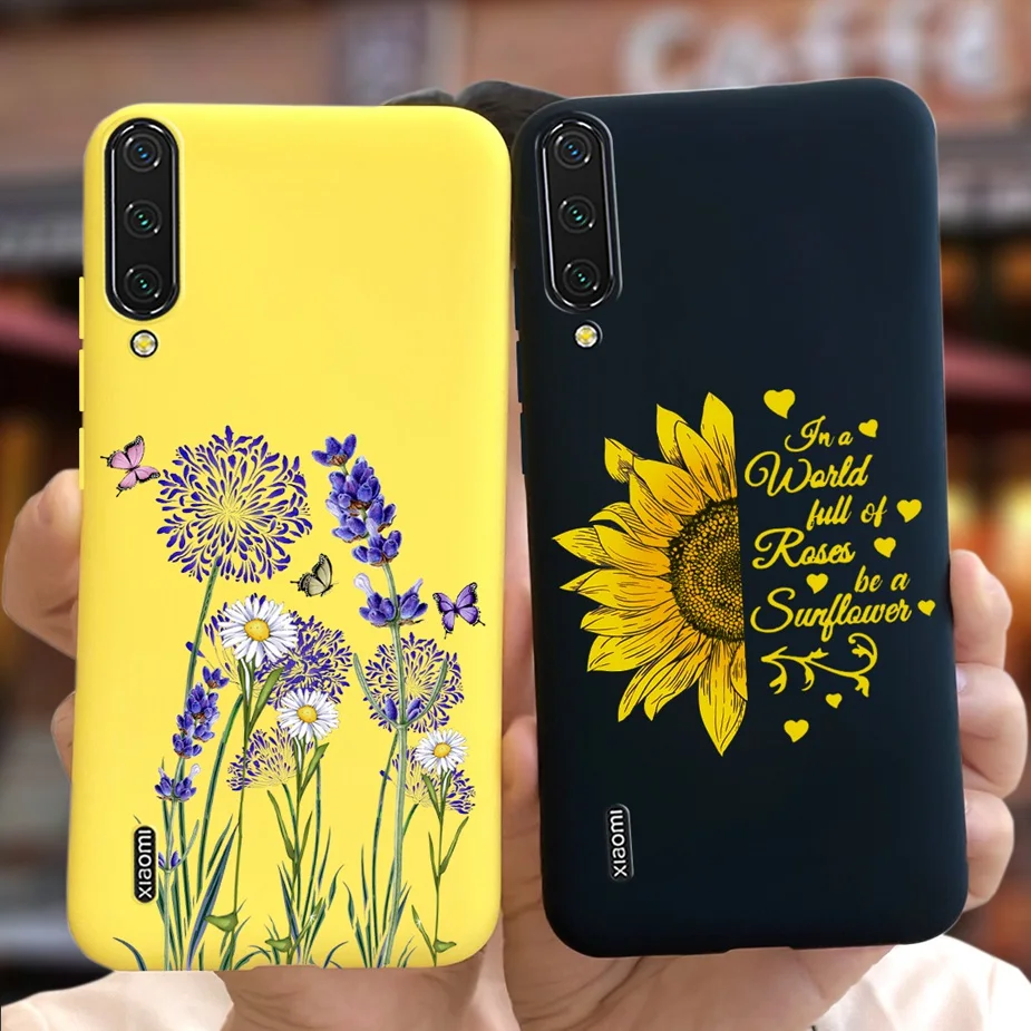 Funda de silicona suave para Xiaomi Mi 9 Lite, carcasa delgada con dibujos animados, parachoques a prueba de golpes, Mi CC9 - imagen 5