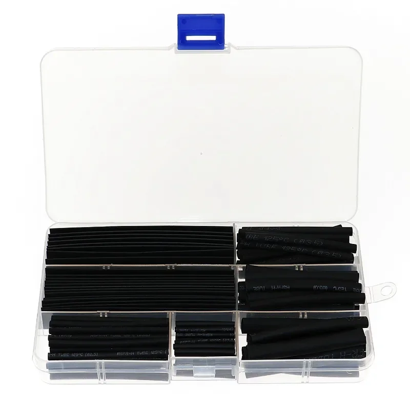 Kit surtido de envoltura de alambre termorretráctil, 150 Uds., diámetro de manguito eléctrico de tubo 2/2, 5/3,5/5/6/8/10/13mm - imagen 2