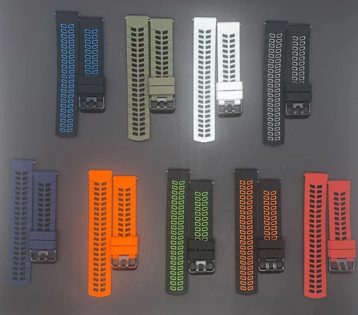 Correa de silicona de 22mm para Xiaomi Mi Watch S4 S3 /S1 Color activo 2/Mi Watch S2 46mm 42mm pulsera Correa - imagen 5