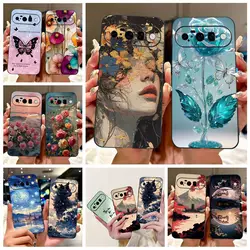 Fundas TPU Suave Diseño Pintado Google Pixel 10 Pro XL – Protección Trasera