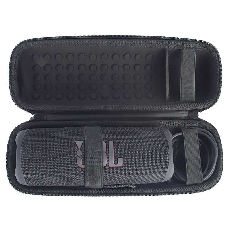 Funda protectora portátil de viaje dura para altavoz JBL Flip 6/Flip6, espacio Extra para enchufe y Cable, 5 colores - imagen 3