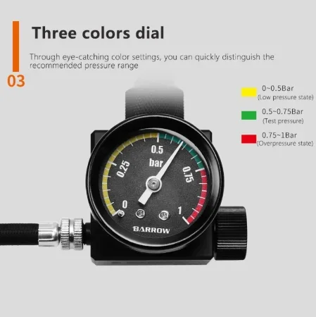 Barrow-probador de estanqueidad refrigerado por agua, herramienta de prueba de sellado, prueba de presión, probador de fugas, GJQM-01 - imagen 4
