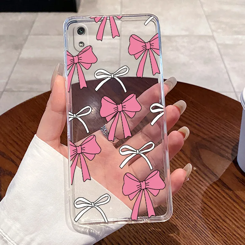 Para Redmi 7A 7 funda transparente de lujo lindo conejo de amor divertida TPU funda de teléfono suave para Redmi7A funda trasera transparente para carcasa Redmi7 - imagen 4