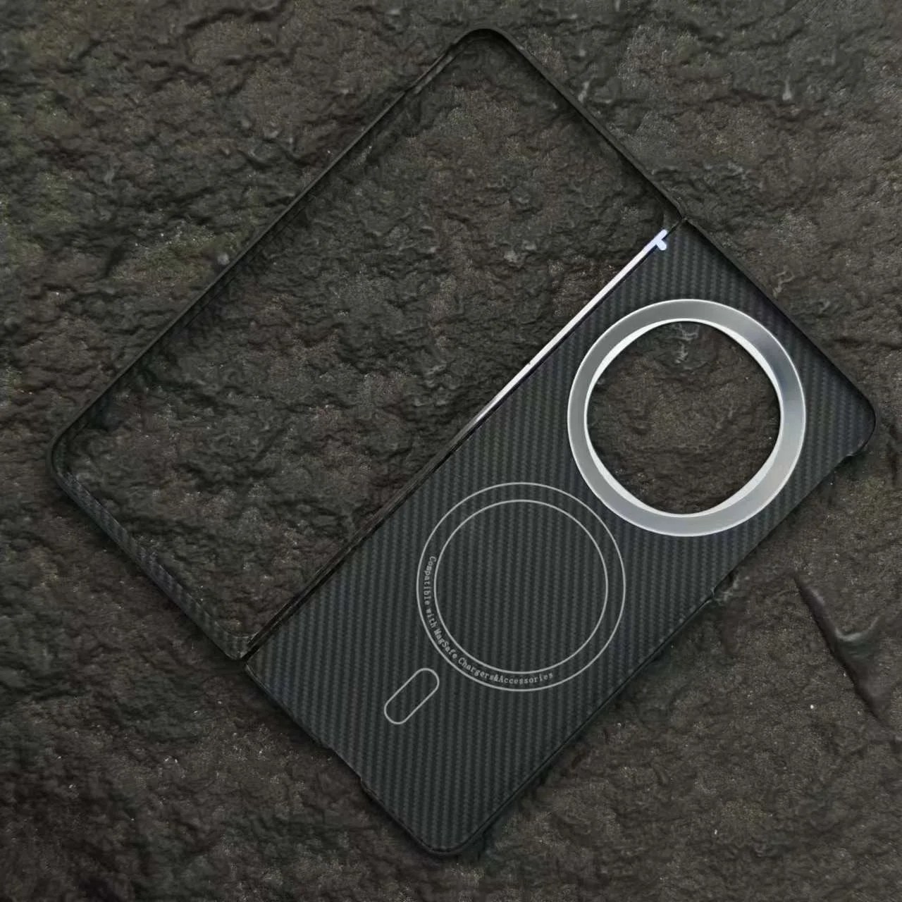 OPPO Find N5 funda de fibra de carbono Magsafe funda Karbon funda de teléfono ultrafina para OPPO N5 - imagen 3