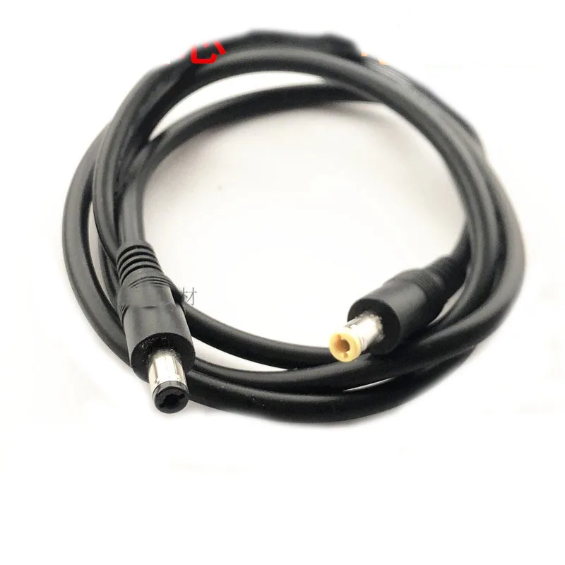 Cable de alimentación de cobre puro DC5.5 * 2,1 a 2,5 macho a macho, cableado de transferencia de monitoreo 10A 18AWG 1M - imagen 4