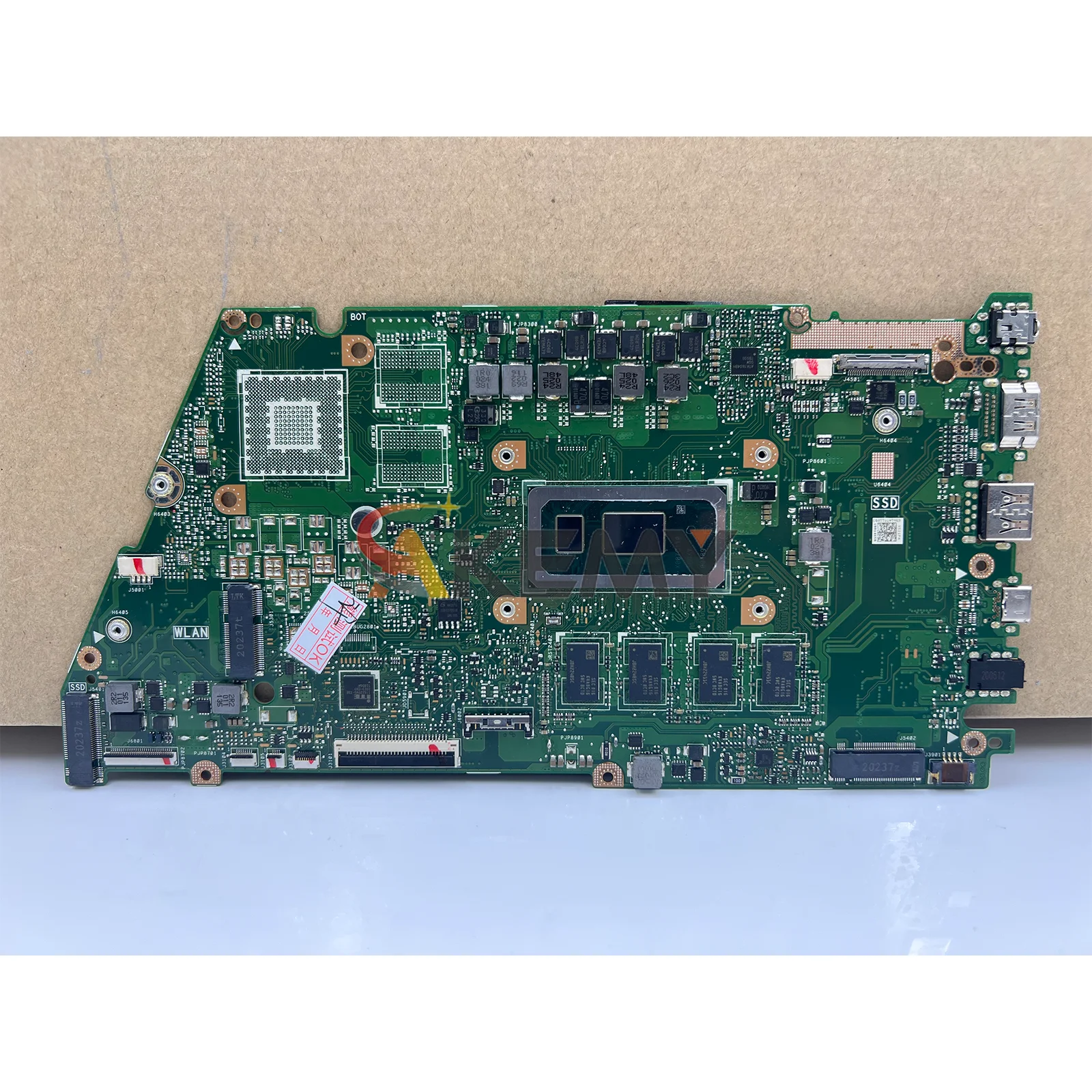 Placa base para ordenador portátil X521FA para ASUS X421F V4050F S5600F I421F R421F S433F X521FQY X521FP X521FPY con placa base de 10. a generación I3 i5 i7 - imagen 3