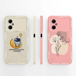 Redmi Note 11R 5G – Funda de silicona líquida antigolpes