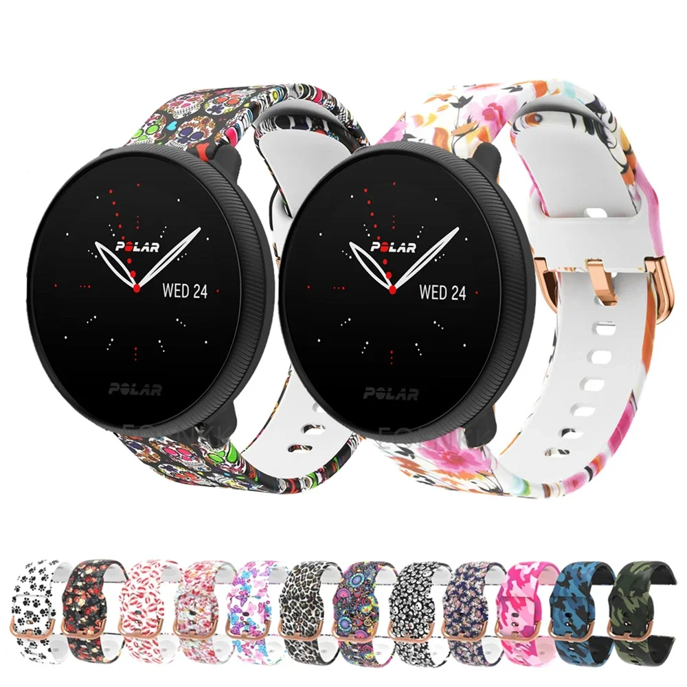 Pulsera de silicona para reloj inteligente Polar ignite 2/3, correa de muñeca deportiva para Polar Vantage M/M2/V3/Grit X/X Pro/Unite