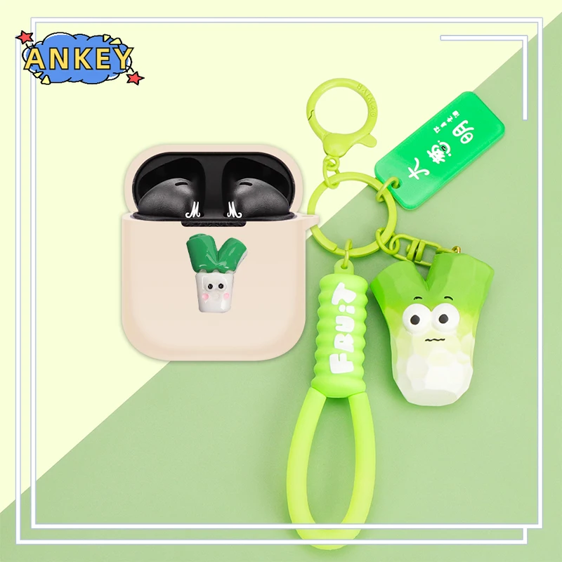 Funda protectora de silicona con dibujos animados para Marshall, carcasa portátil para auriculares Bluetooth, para Marshall Minor IV - imagen 5