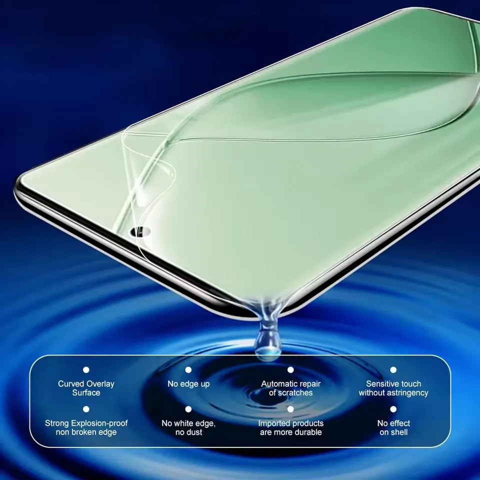 3 uds película de hidrogel para Realme GT5 240W 150W GT6 GT7 China GT Neo 5150W 5240W 6 SE 6T película protectora de pantalla - imagen 2