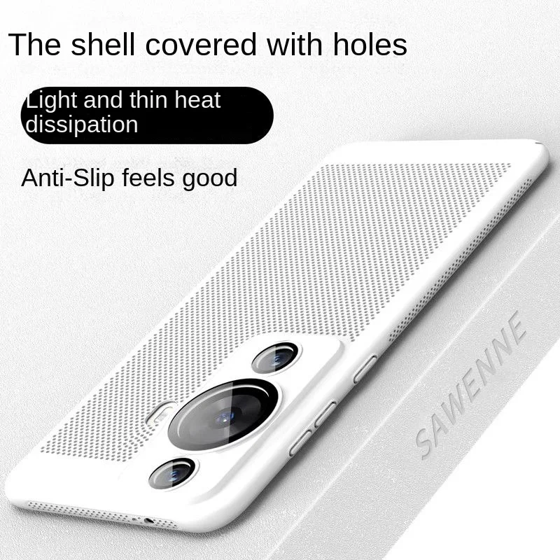 Funda trasera protectora para Huawei Nova 11, carcasa de teléfono de cubierta completa, dura, PC delgada, disipación de calor - imagen 2