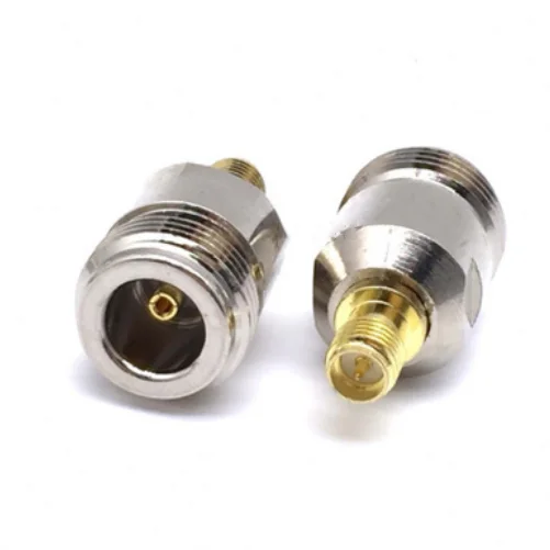 N-RP SMA Adpater N a RP SMA, conector macho y hembra, adaptador Coaxial RF, conectores de latón - imagen 5