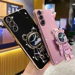 Funda Samsung Galaxy S23-S24 y Serie A con Soporte Astronauta