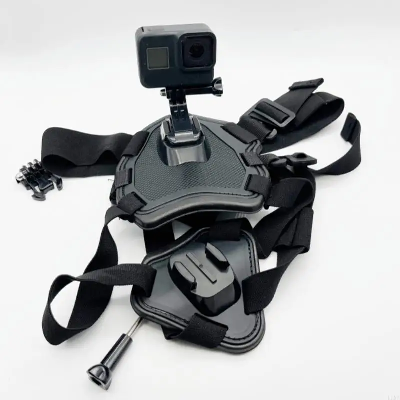 2025 Nuevo soporte arnés perro ajustable resistente agua para montaje cámara aire libre incluye accesorio y - imagen 5