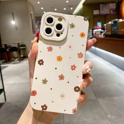Funda de teléfono con diseño de corazones y flores para Samsung Galaxy S25 S24 S23 S22 Ultra Plus FE 5G A16 A36 A56 A55 A53 A52 A54 AA26 A35