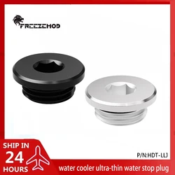 Conector tapón antirretorno agua rosca estándar plano negro/plateado