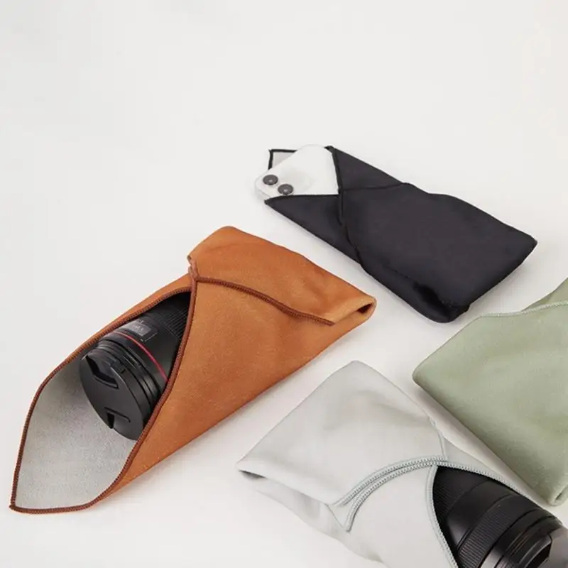 Lente cámara R53C envoltura lente plegable bolso insertar paño antipratir - imagen 4